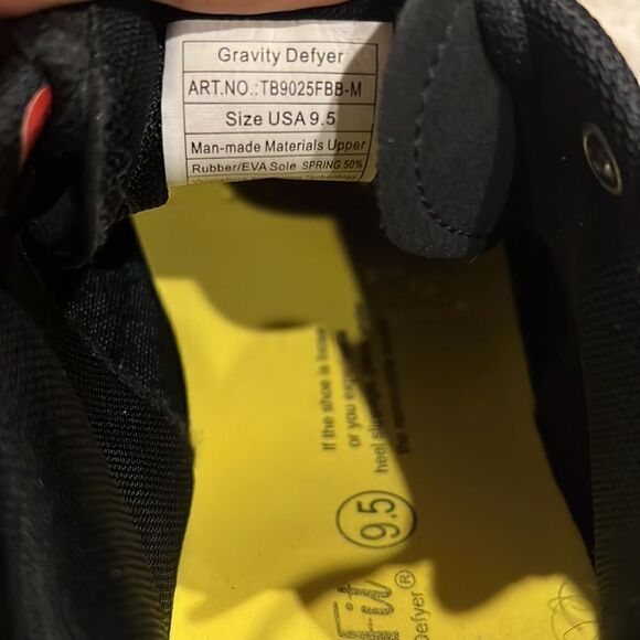 Gdefy Gravity Defyer Support Comfort Shoes Size 9.5 Black in EUC women’s 11 - Picture 6 of 8